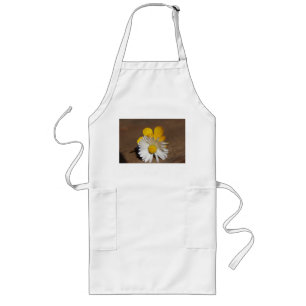 Margherita e fiore giallo - fotografia Pakifoto Long Apron
