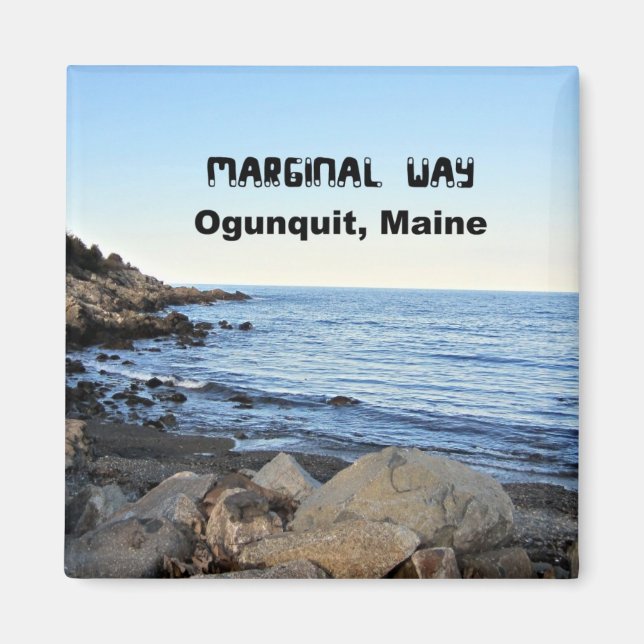 Marginal Way, Ogunquit, Maine Magnet (Front)