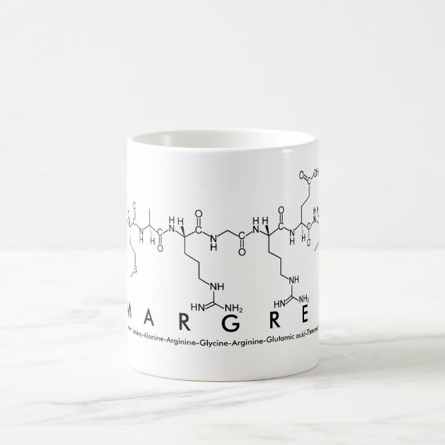 Margret peptide name mug (Center)