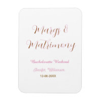 Margs and matrimony add name date bachelorette par