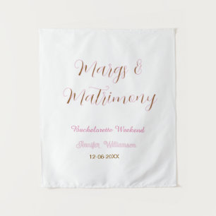 Margs and matrimony add name date bachelorette par tapestry