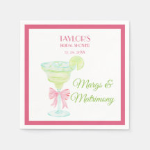 Margs & Matrimony Bridal shower party Invitation