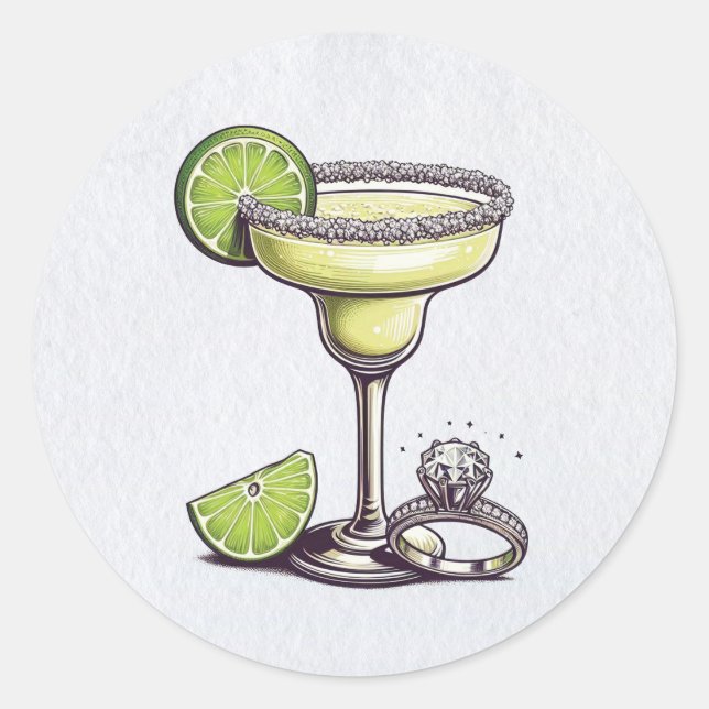 Margs & Matrimony Classic Round Sticker (Front)
