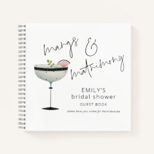Margs Matrimony Margarita Bridal Shower Guest Book