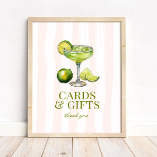 Margs & Matrimony Margarita Bridal Shower Sign