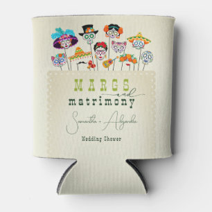 Margs & Matrimony Mexican Fiesta Couples Shower Can Cooler