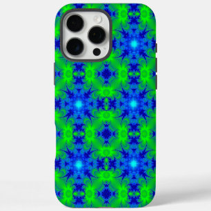 Marguerite , Daisies flowers in blue green iPhone 16 Pro Max Case