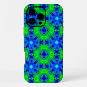 Marguerite , Daisies flowers in blue green iPhone 16 Pro Max Case