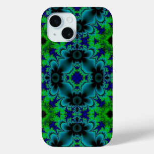 Marguerite , Daisies Flowers in Retro Style iPhone 15 Case