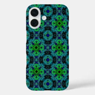 Marguerite , Daisies Flowers in Retro Style iPhone 16 Case