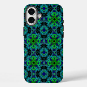 Marguerite , Daisies Flowers in Retro Style iPhone 16 Plus Case