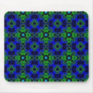 Marguerite , Daisies Flowers in Retro Style Mouse Pad
