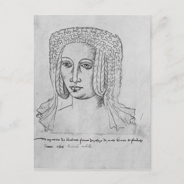 Marguerite de Brabant Postcard (Front)