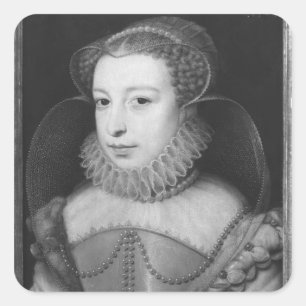 Marguerite de Valois Queen of Navarre Square Sticker