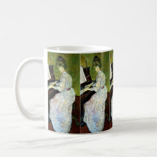 Marguerite Gachet at the Piano by Vincent van Gogh Coffee Mug