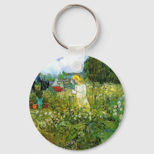 Marguerite Gachet in the Garden Key Ring