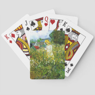 Marguerite Gachet in the Garden Playing Cards