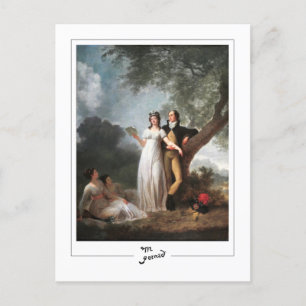 Marguerite Gérard #6 - Fine Art Postcard