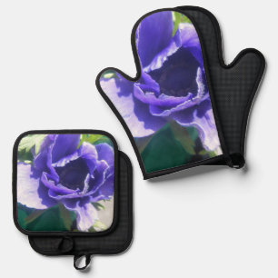 Marguerite Oven Mitt & Pot Holder Set