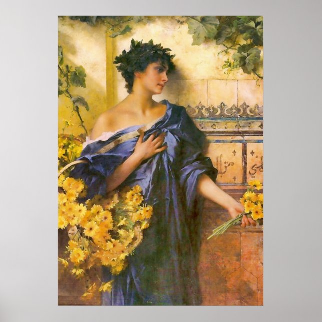 Marguerites by Conrad Kiesel Poster (Front)