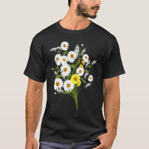Marguerites Daisy Spring Flower Daisies Plant Gard T-Shirt