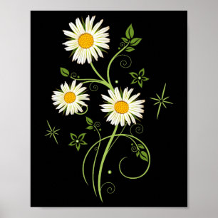 Marguerites Daisy Spring Summer Daisies Flower 1  Poster