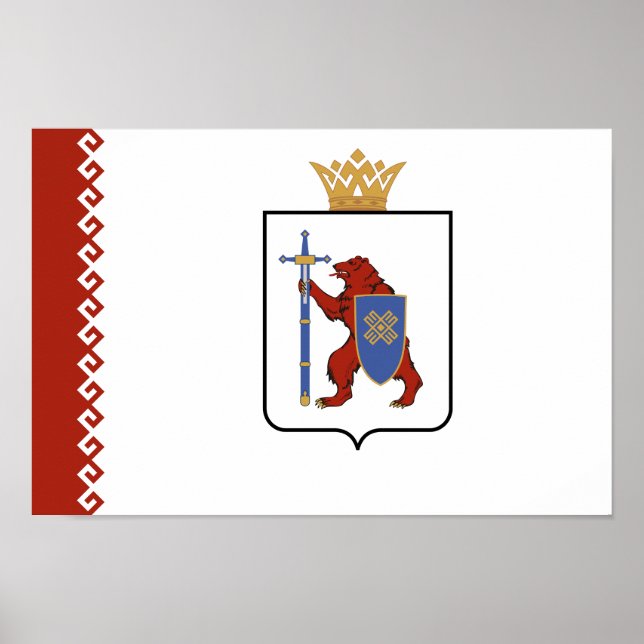 Mari El Flag Poster (Front)