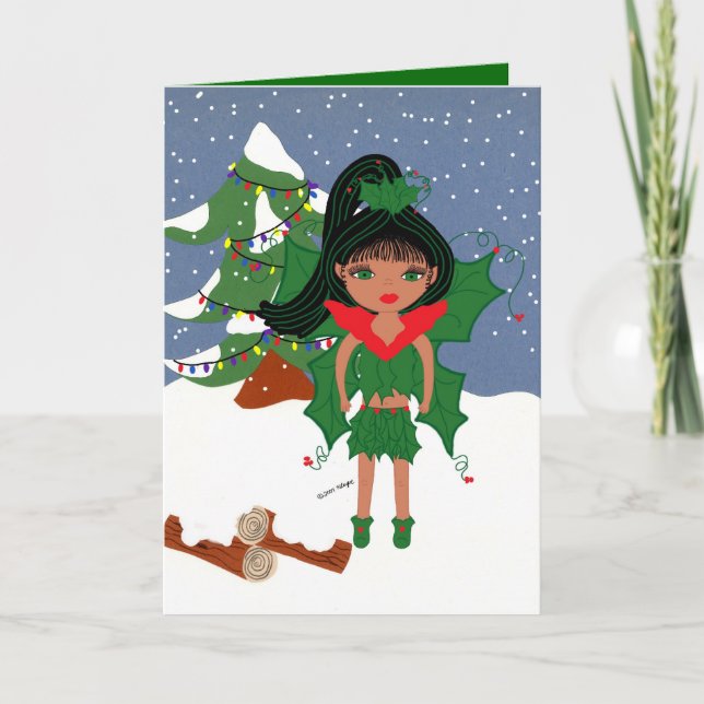 Mari Holiday Greeting Card (Front)