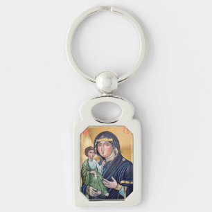 Maria Advocata Nostra Icon Key Ring