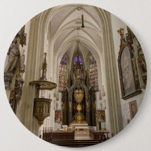 Maria Am Gestade, Wien Österreich 6 Cm Round Badge
