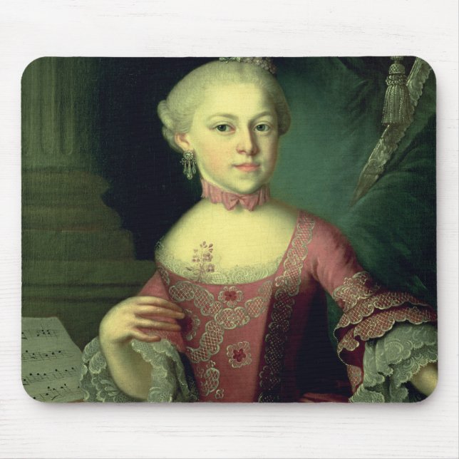 Maria-Anna Mozart, called 'Nannerl' Mouse Pad (Front)