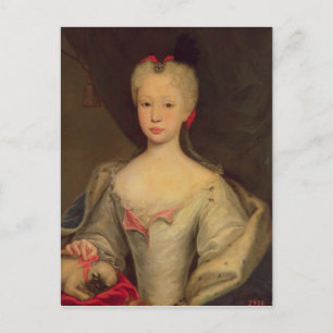 Maria Barbara de Braganza  Queen of Spain Postcard