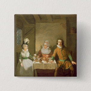 Maria Bland as Josephine 15 Cm Square Badge