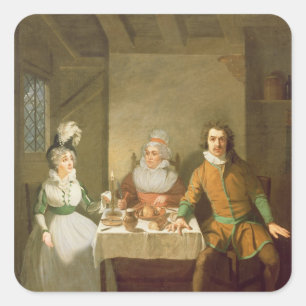 Maria Bland as Josephine Square Sticker