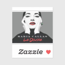 Maria Callas Stickers