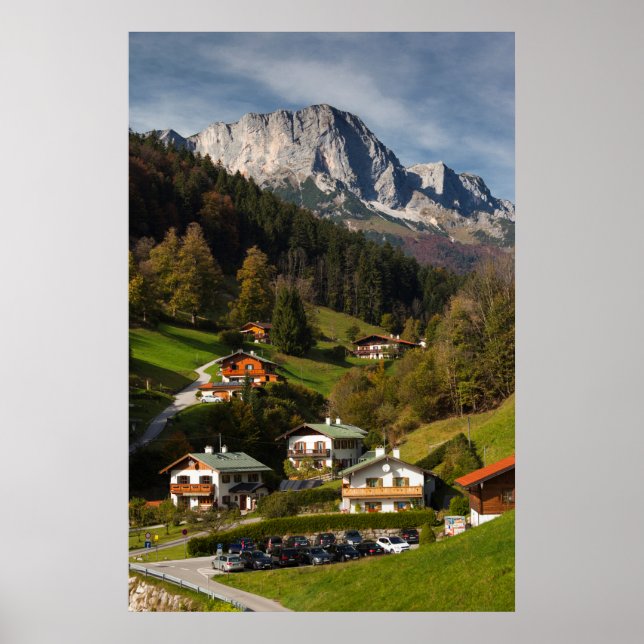 Maria Gern Village, Bavaria Poster (Front)