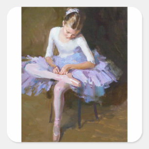 Maria Molodykh, 2007 Ballerina Square Sticker