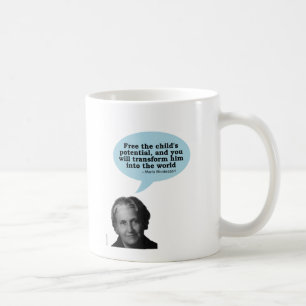 maria montessori quote coffee mug