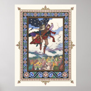 Maria Morenva by Boris Zvorykin Poster