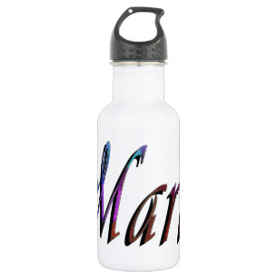 Maria, Name Logo, 532 Ml Water Bottle
