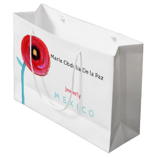 Maria Obdulia De la Paz Large Gift Bag