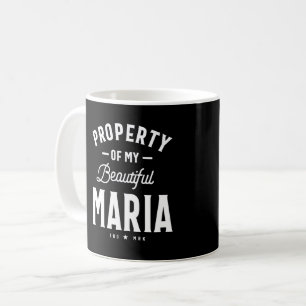 Maria Personalised Name Birthday Gift Coffee Mug