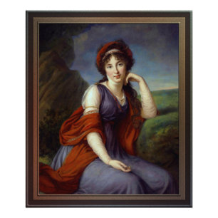 Maria Razumovskaya by Elisabeth-Louise Le Brun Photo Print