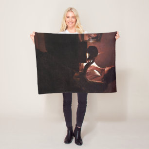 Maria Regrets, La Tour Fleece Blanket