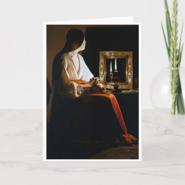 Maria Repenting, La Tour Card (Front)