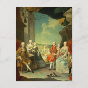 Maria Theresa and her Husband Postcard