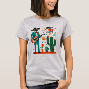 Mariachi Celebration – Happy Cinco de Mayo T-Shirt