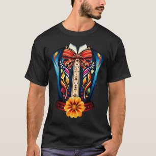 Mariachi Charro Mexican Costume For Cinco De Mayo T-Shirt