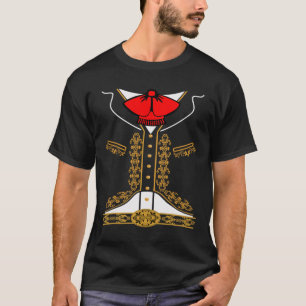 Mariachi Charro Mexican Costume For Cinco De Mayo  T-Shirt
