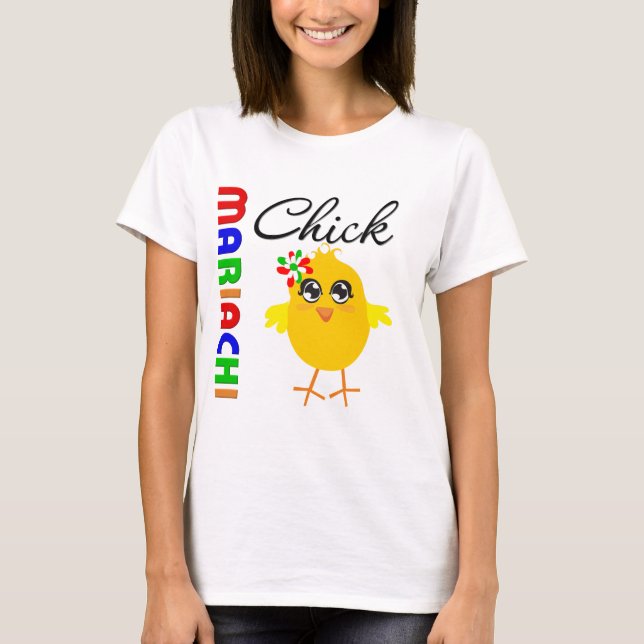 Mariachi Chick T-Shirt (Front)